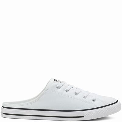 Női Converse Seasonal Colour Chuck Taylor All Star Dainty Mule Slip Tornacipő CO1930582 Fehér/Fekete